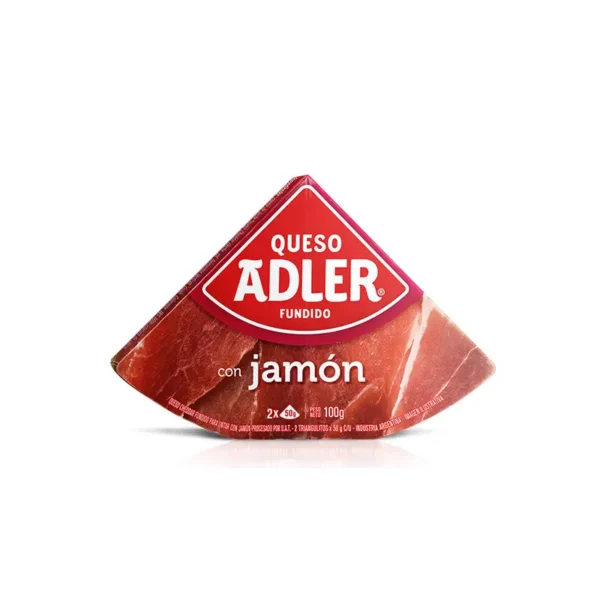 Queso Triangular jamon Adler