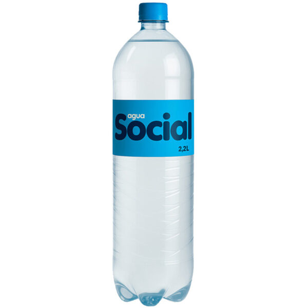 Agua en botella La Social x 2.2 L