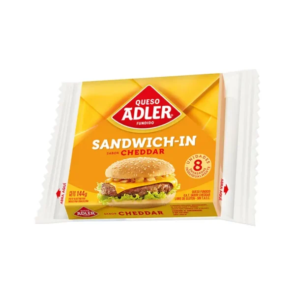 Cheddar en fetas x144g