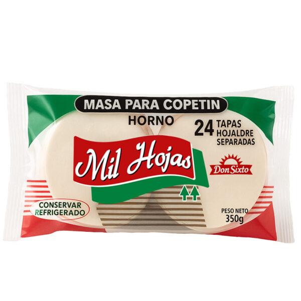 Masa para copetin horno
