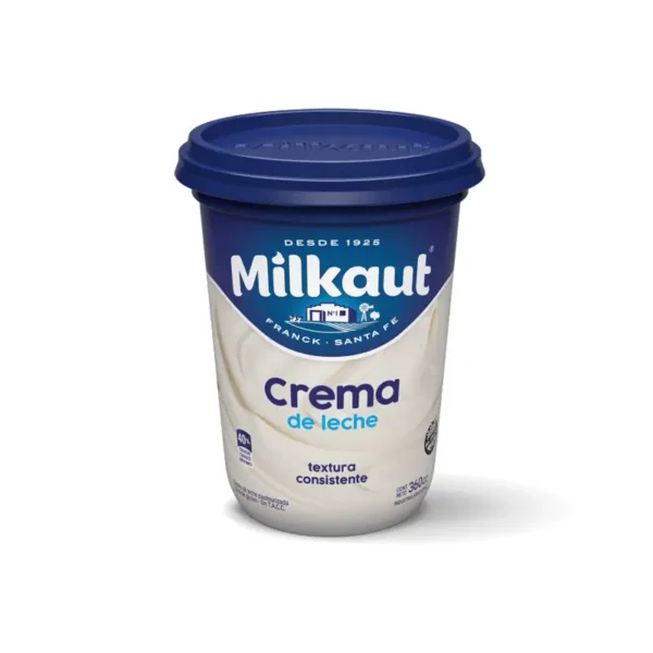 Crema de leche x 360 cc