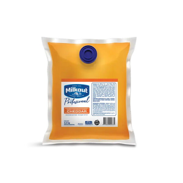 Salsa cheddar en pouch x 3,5 kg