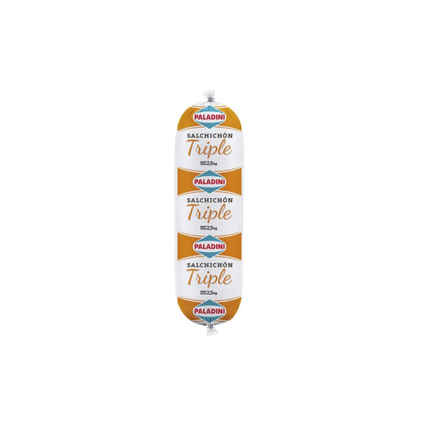 Salchichon Triple  Paladini x 2.5 Kg – Precio por Kilo