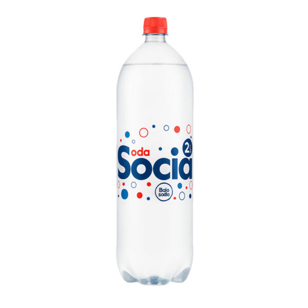 Soda en botella La Social x 2,2 L
