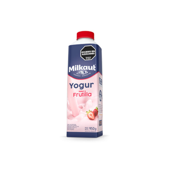 Yogur Entero Tetra Frutilla x950