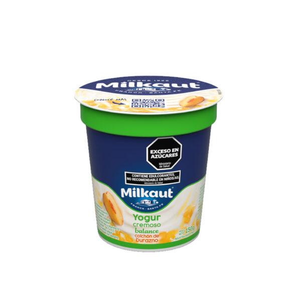 Yogur Cremoso Balance Colchón de Durazno