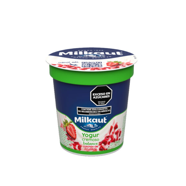 Yogur Cremoso Balance Colchón de Frutilla