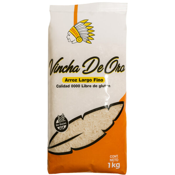 Arroz largo fino Vincha de oro x 1kg