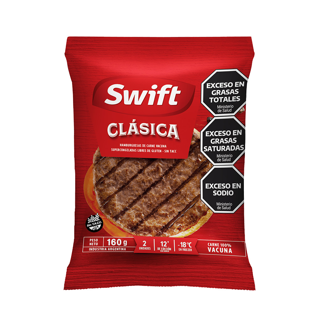 Hamburguesa Clasica Swift