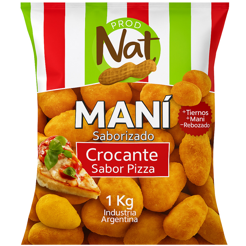 Mani saborizado Pizza x 1 kg
