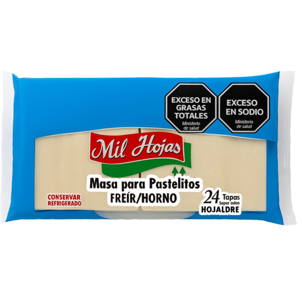 Masa para Pastelitos Mil Hojas