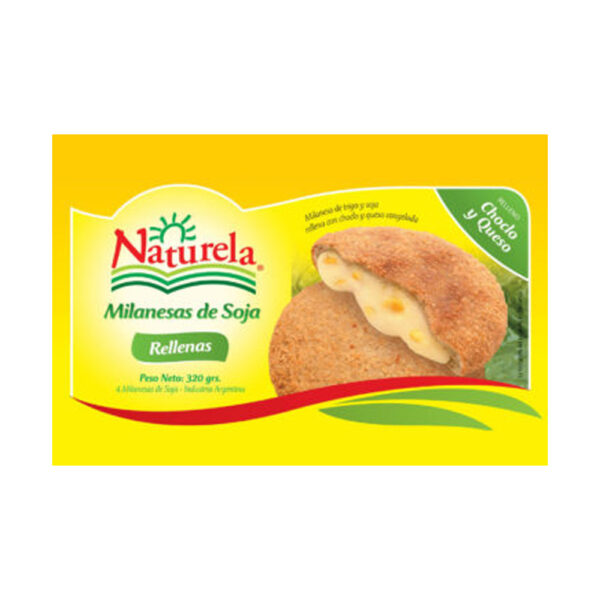 Milanesa de Soja Choclo y queso x 4u